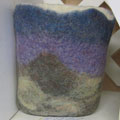 Felted bag at county fair