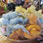 Plant dyed fleece